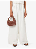 Miu Miu Wander Woven Leather Top-Handle Bag, UK version