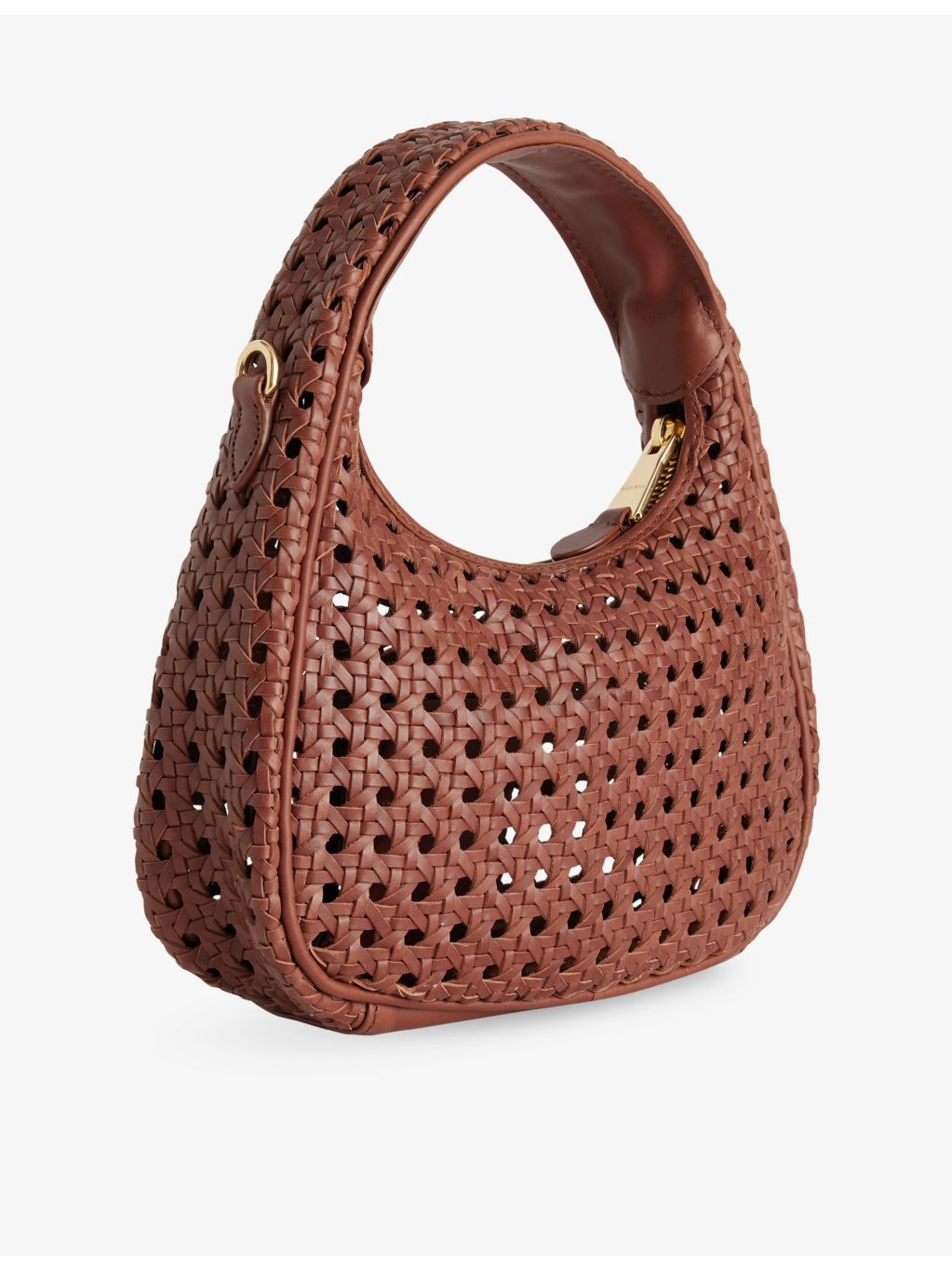 Miu Miu Wander Woven Leather Top-Handle Bag, UK version