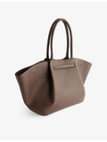 DeMellier New York structured leather tote bag, UK version