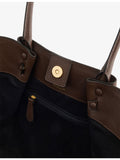 DeMellier New York structured leather tote bag, UK version