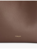 DeMellier New York structured leather tote bag, UK version