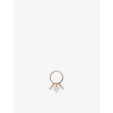 Charm-Embellished Gold-Toned Brass Ring - 8
