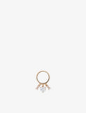 Maje Charm-Embellished Gold-Toned Brass Ring