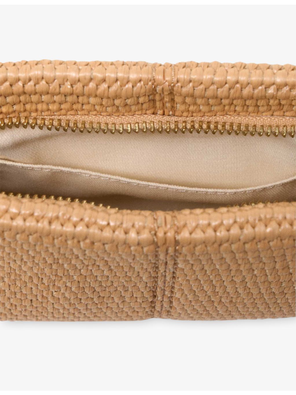 Maje raffia shoulder bag, imported from the UK