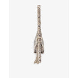 Maje Miss M mini snake-print leather shoulder bag, UK version