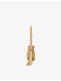 Maje Miss M mini raffia shoulder bag (British brand)