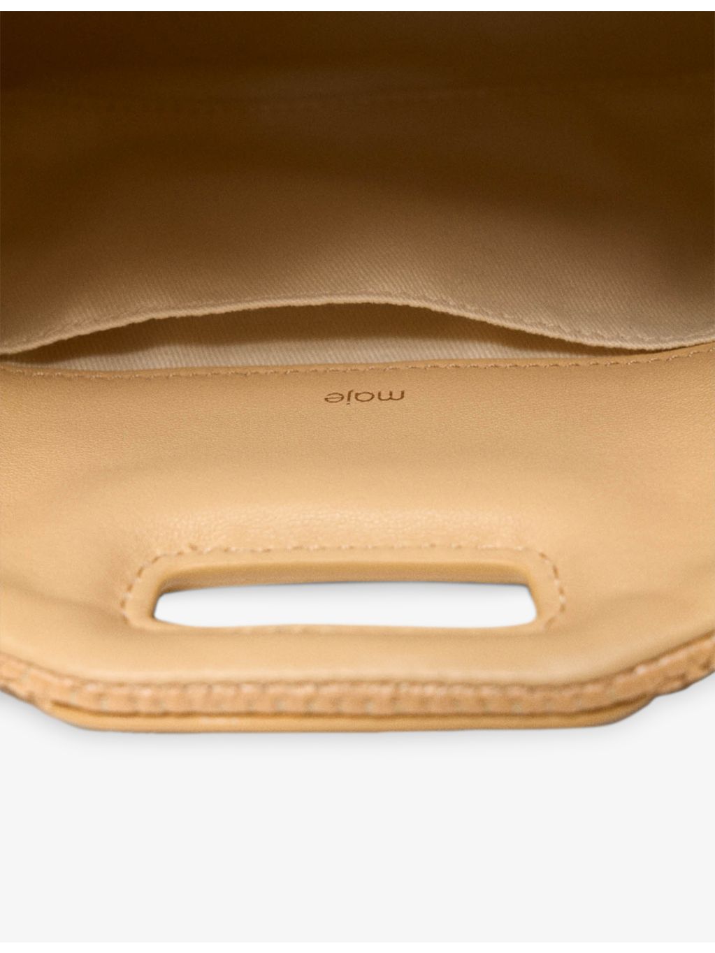 Maje Miss M mini raffia shoulder bag (British brand)