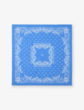 Maje silk scarf bandana print 90x90cm, UK version