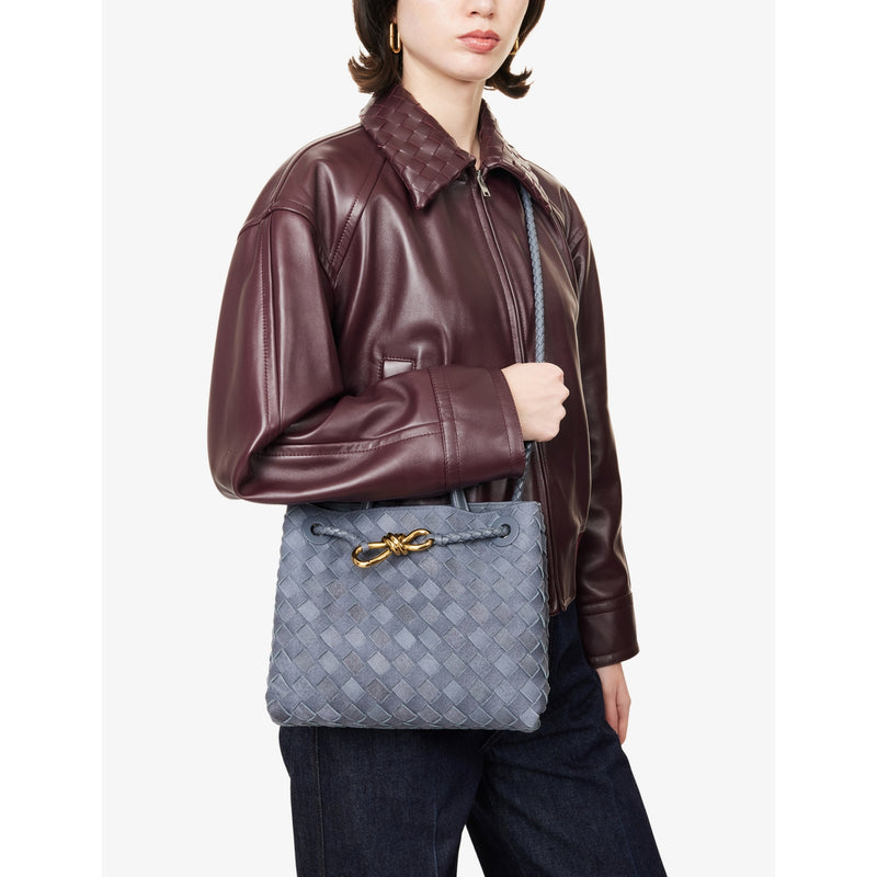 Bottega Veneta small suede tote bag 20cm, UK version
