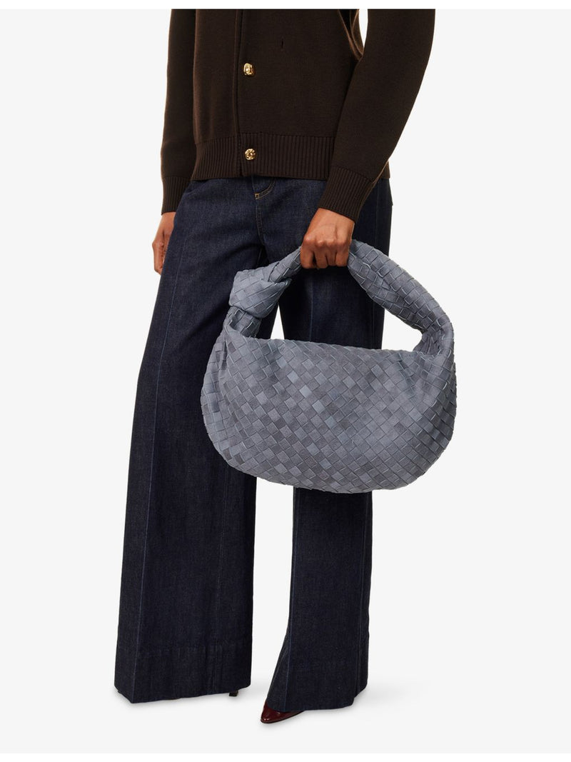 Bottega Veneta Jodie suede handbag in lamb leather - British product