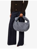 Bottega Veneta Jodie suede handbag in lamb leather - British product