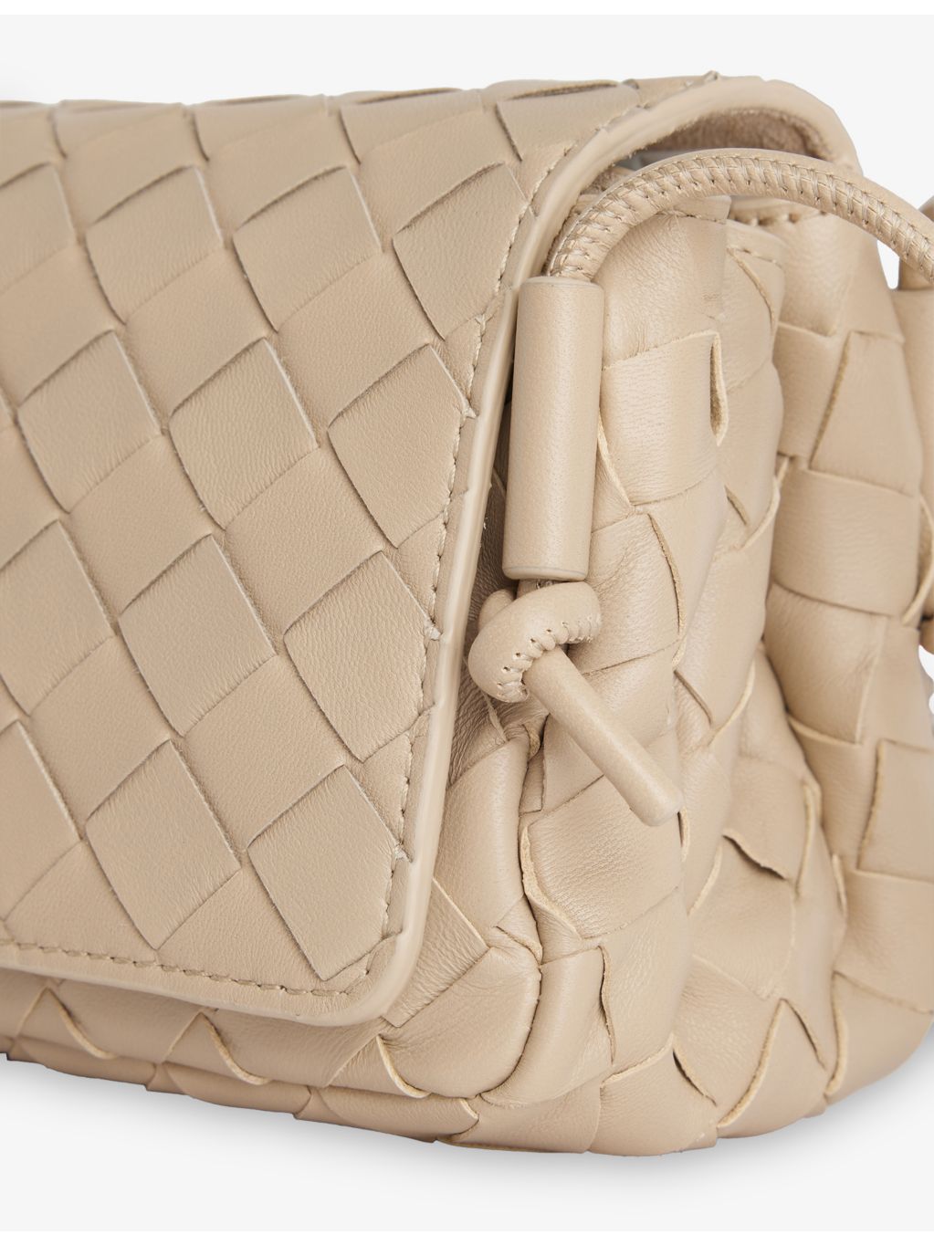 Bottega Veneta Notturo leather shoulder bag 27cm, imported from the UK
