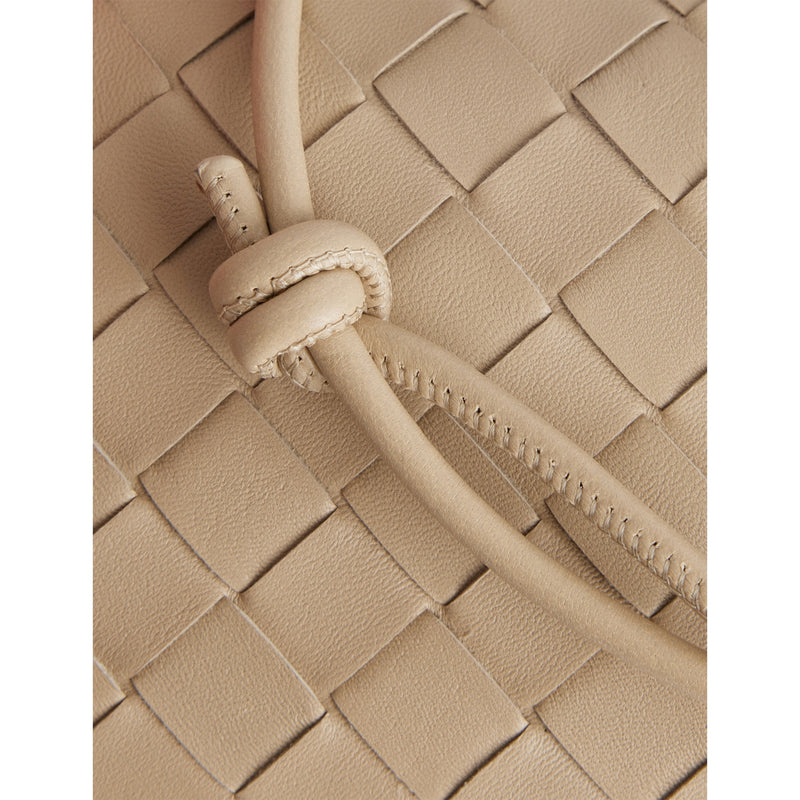 Bottega Veneta Notturo leather shoulder bag 27cm, imported from the UK