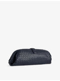 Bottega Veneta Lauren large leather clutch bag, UK version