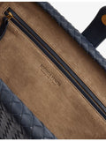 Bottega Veneta Lauren large leather clutch bag, UK version