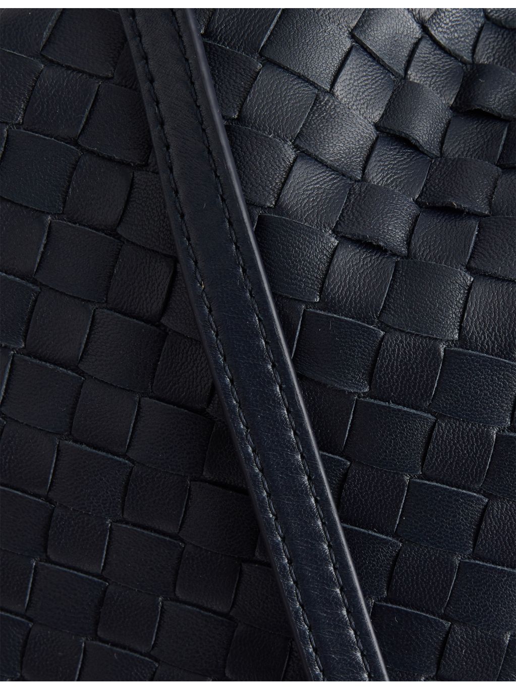 Bottega Veneta Lauren large leather clutch bag, UK version