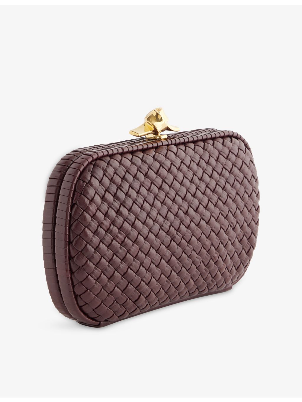 Bottega Veneta Soft Knot leather clutch bag (British brand)