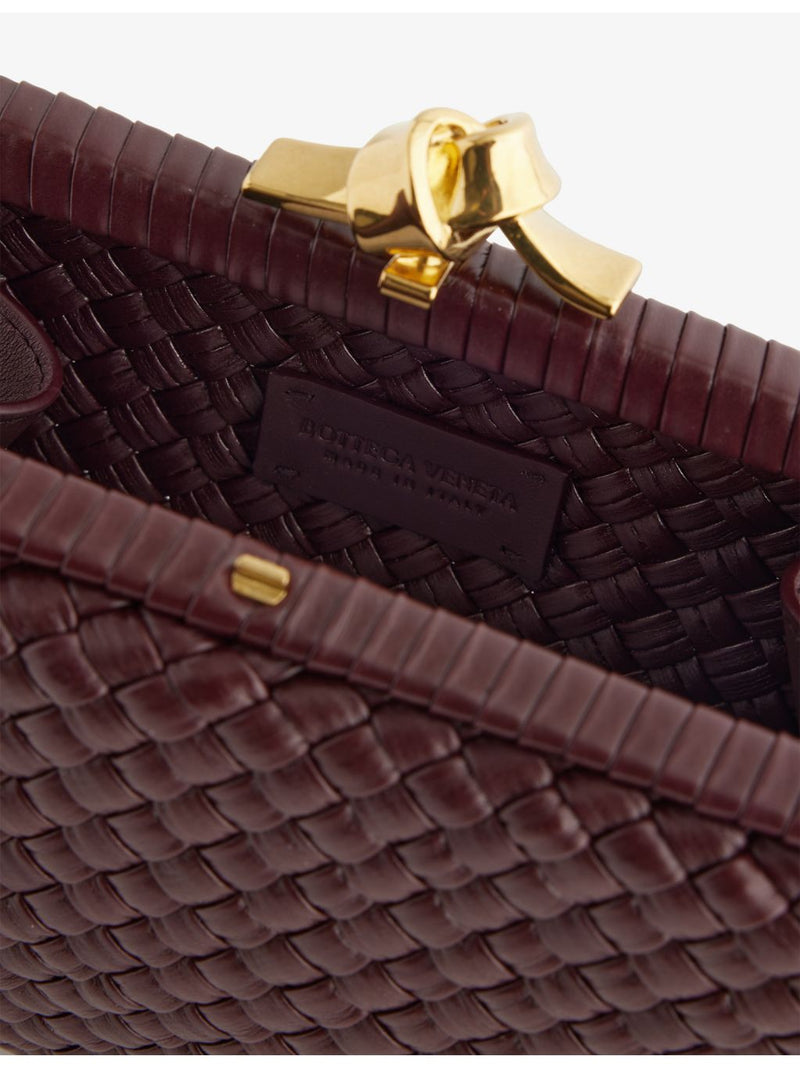 Bottega Veneta Soft Knot leather clutch bag (British brand)