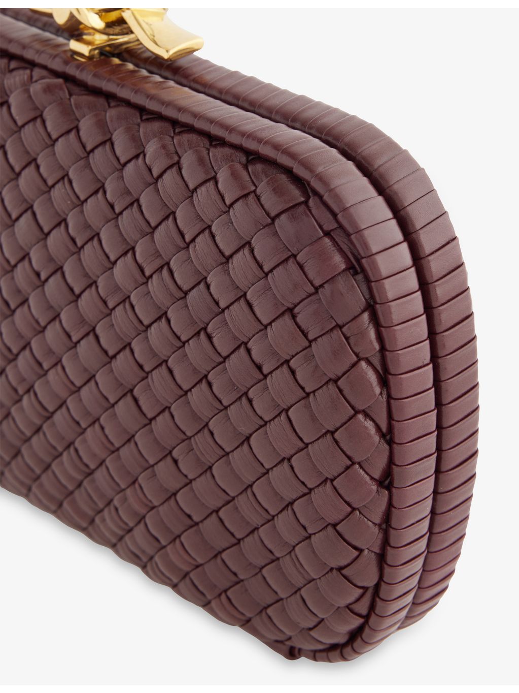 Bottega Veneta Soft Knot leather clutch bag (British brand)