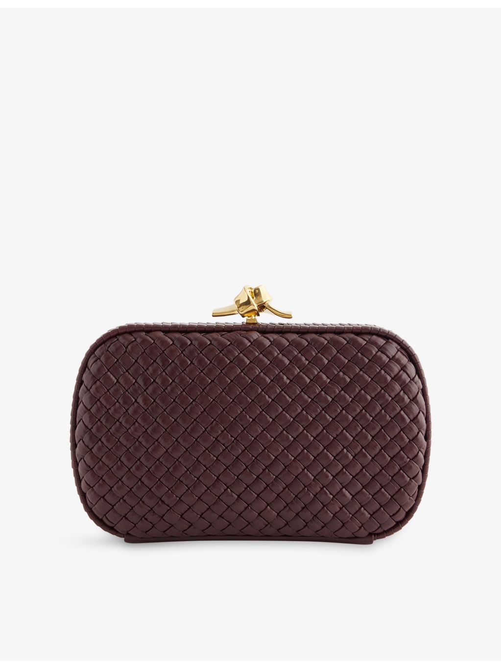 Bottega Veneta Soft Knot leather clutch bag (British brand)