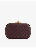 Bottega Veneta Soft Knot leather clutch bag (British brand)