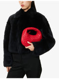 Bottega Veneta Intreccio leather top-handle bag, imported from the UK
