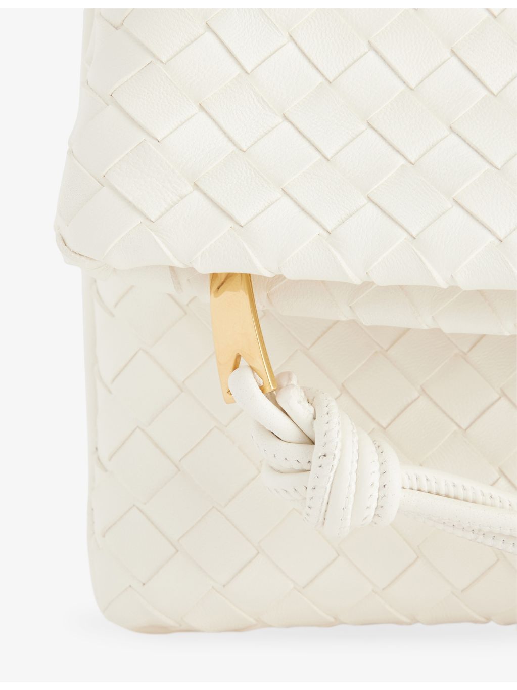 Bottega Veneta fold zip leather clutch, imported from the UK