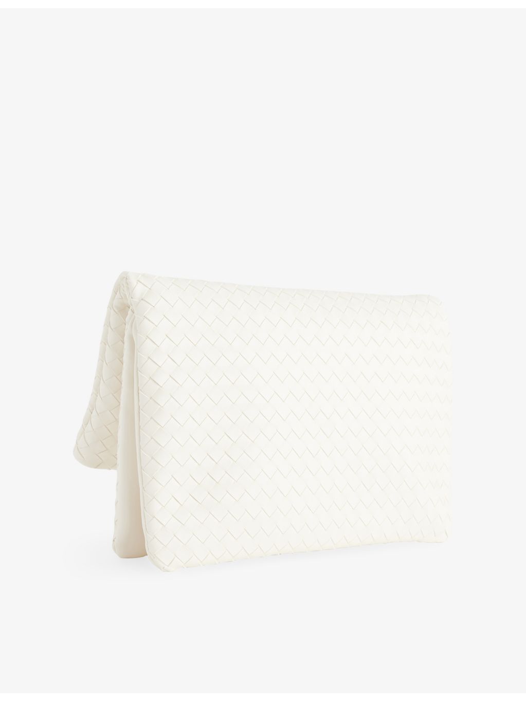 Bottega Veneta fold zip leather clutch, imported from the UK