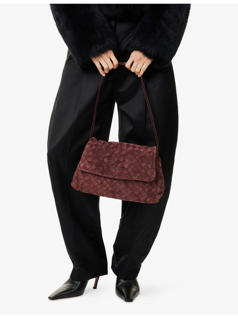 Bottega Veneta suede pouch 33cm wide - British product