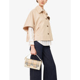 Burberry coated canvas top-handle bag, UK version