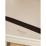 Burberry coated canvas top-handle bag, UK version