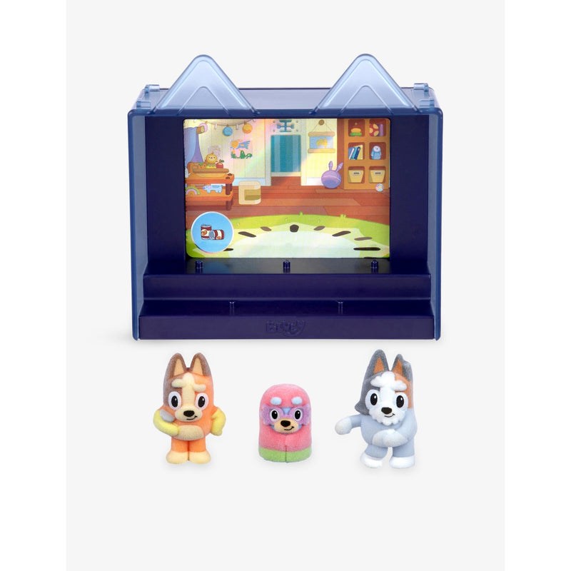 Bluey Fuzzies Grannies playset three-pack, imported from the UK