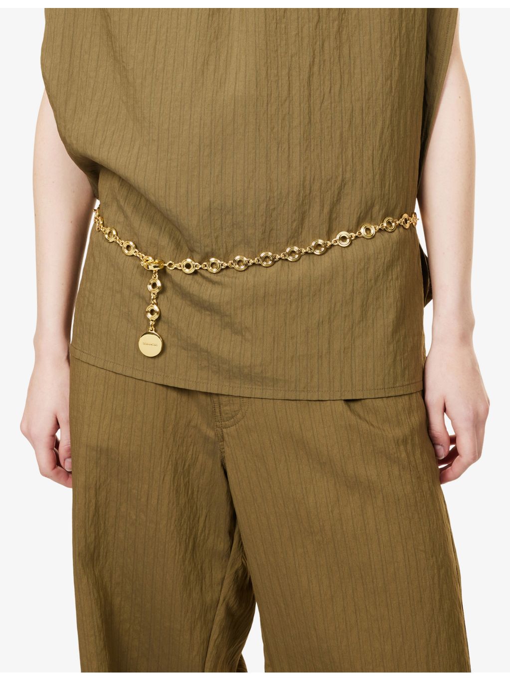Elysées metal chain belt 97cm with spring clasp, UK version