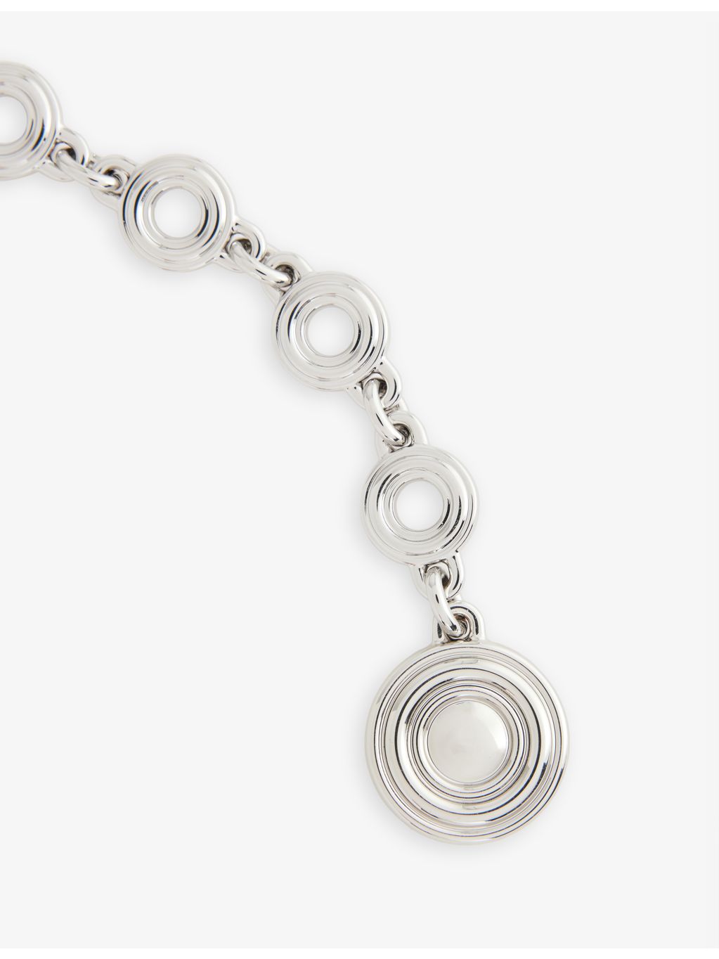 DEHANCHE Elysées metal chain belt 97cm, UK version