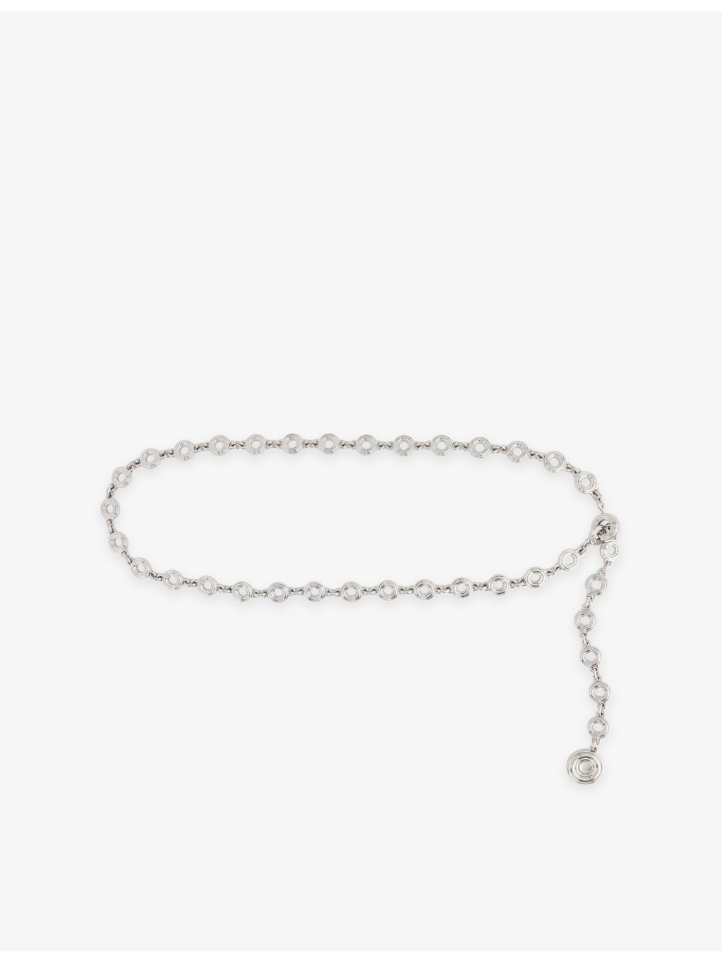 DEHANCHE Elysées metal chain belt 97cm, UK version
