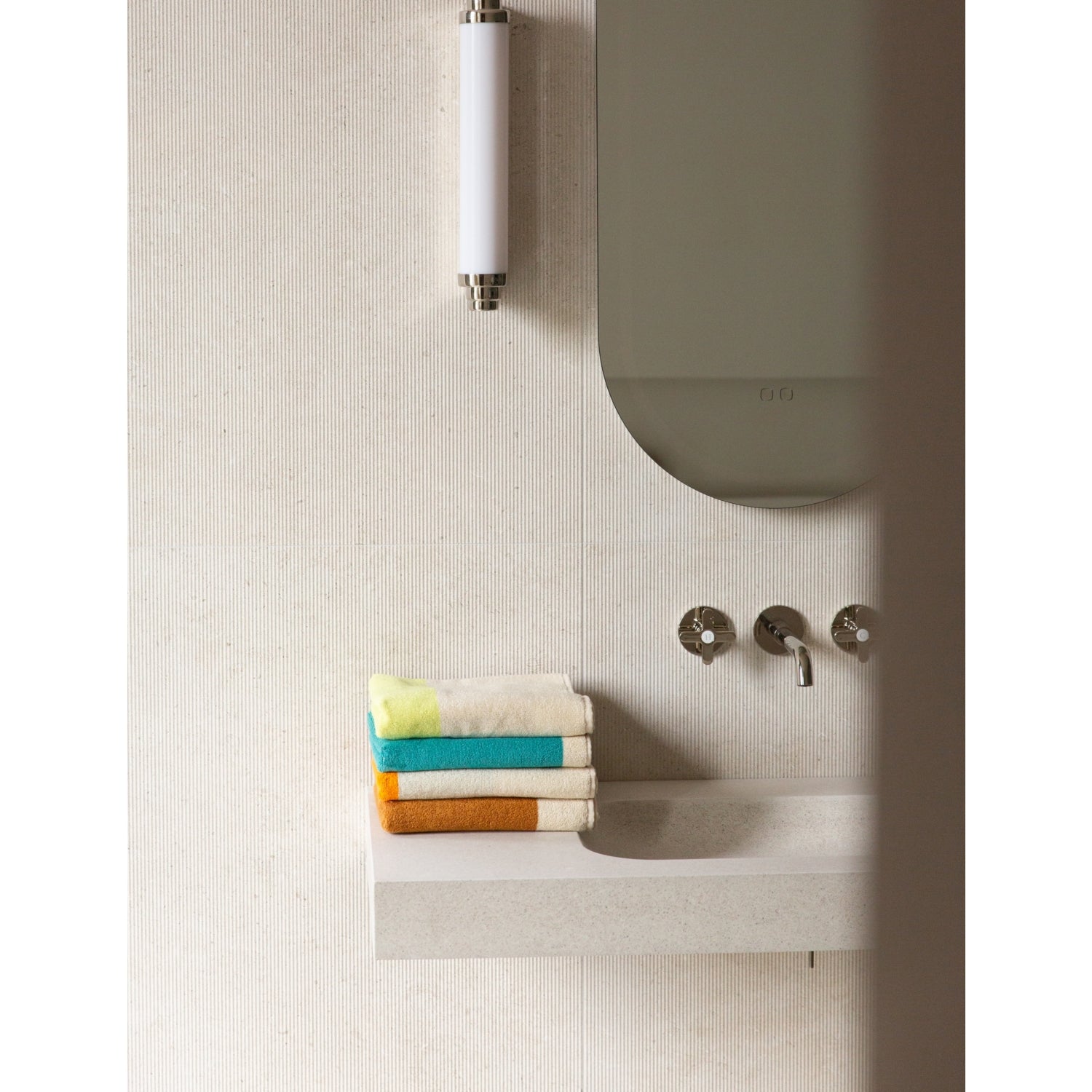 SUITE702 graphic cotton towel 100x50cm - British product