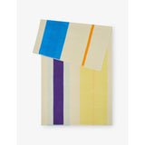 SUITE702 woven-stripe cotton beach towel 90cm x 180cm (British brand)