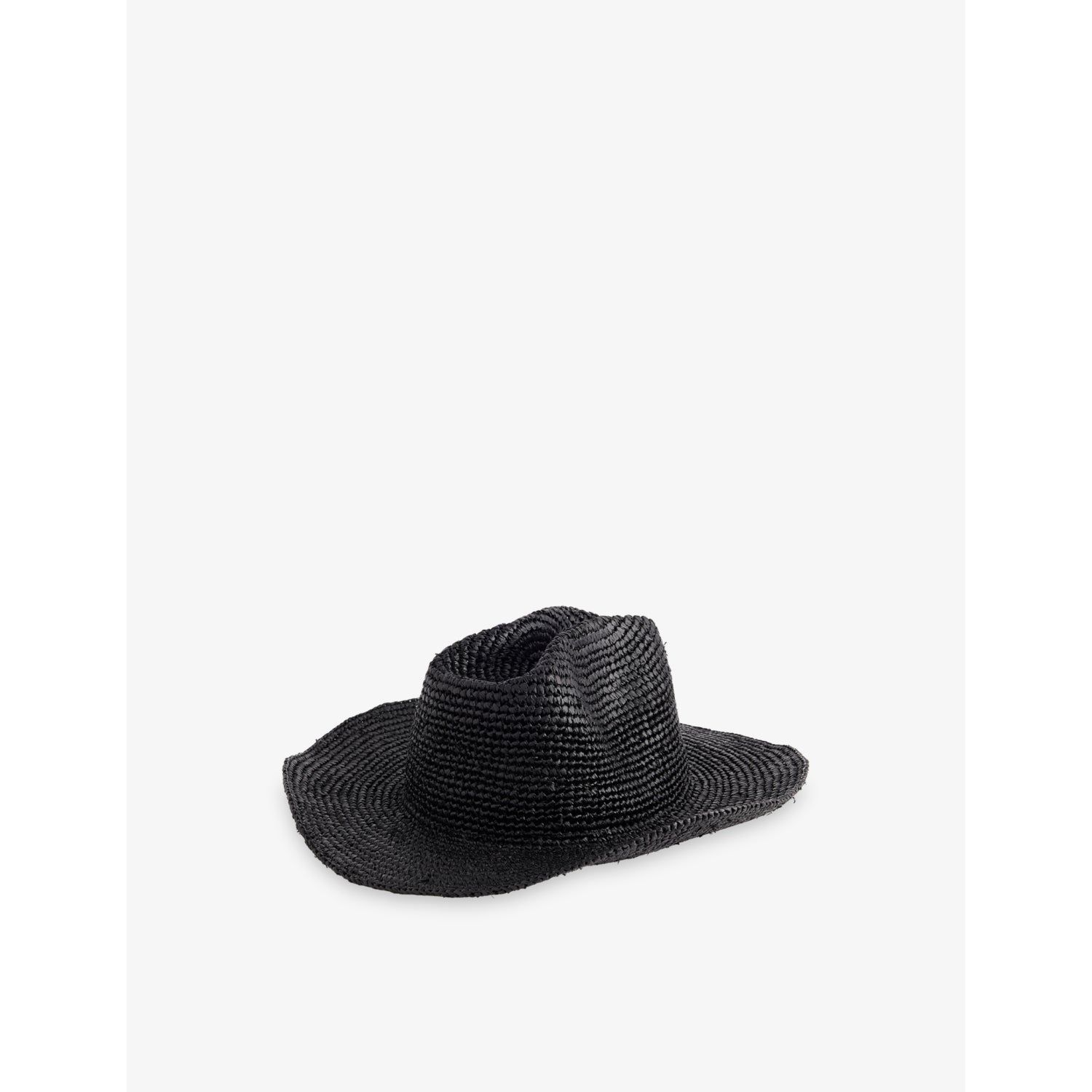 Boutique Bonita raffia cowboy hat with structured crown and wide brim (British brand)