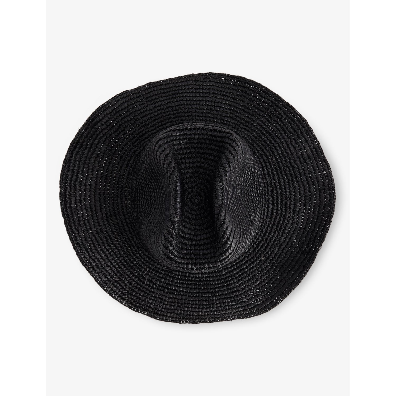 Boutique Bonita raffia cowboy hat with structured crown and wide brim (British brand)