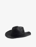 Boutique Bonita raffia cowboy hat with structured crown and wide brim (British brand)