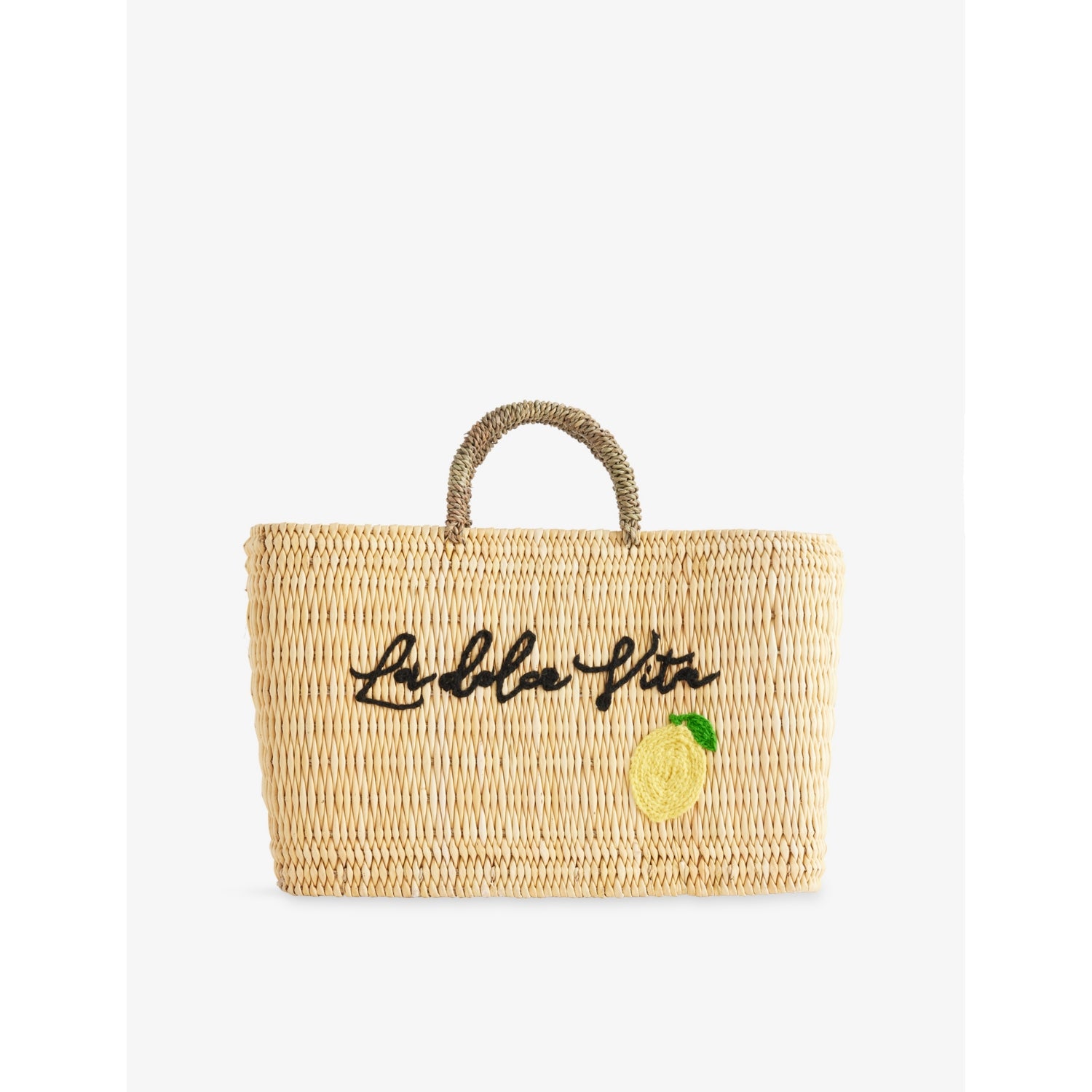 Boutique Bonita La Dolce Vita reed basket bag (British brand)