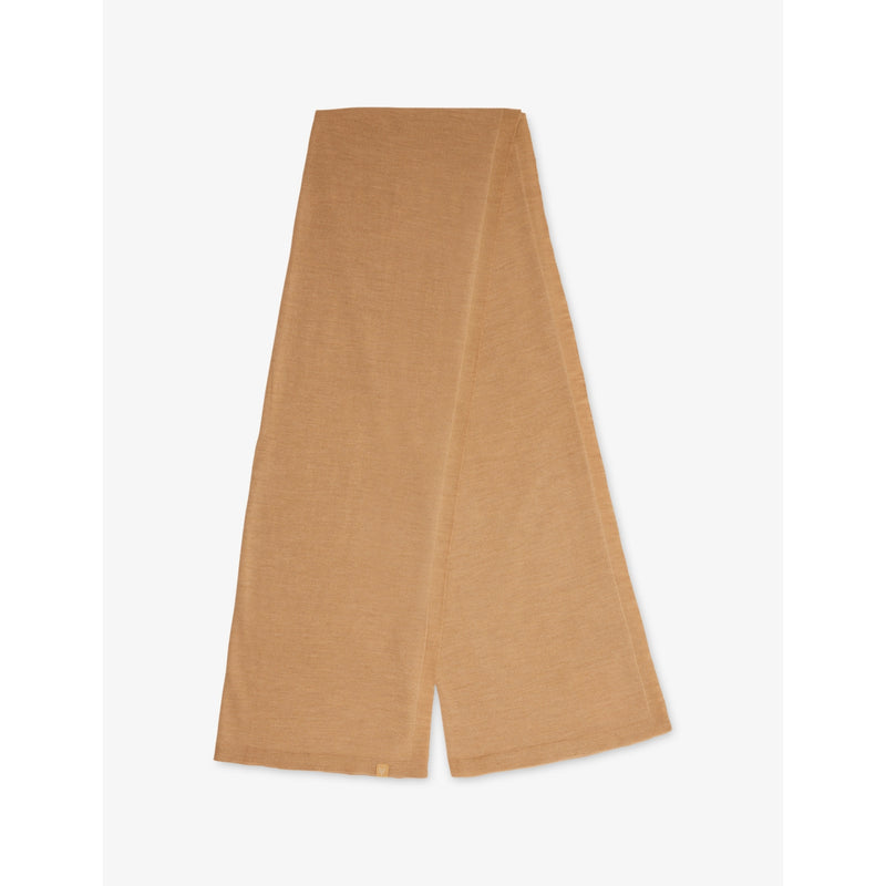 Branded knitted merino wool wrap, imported from the UK