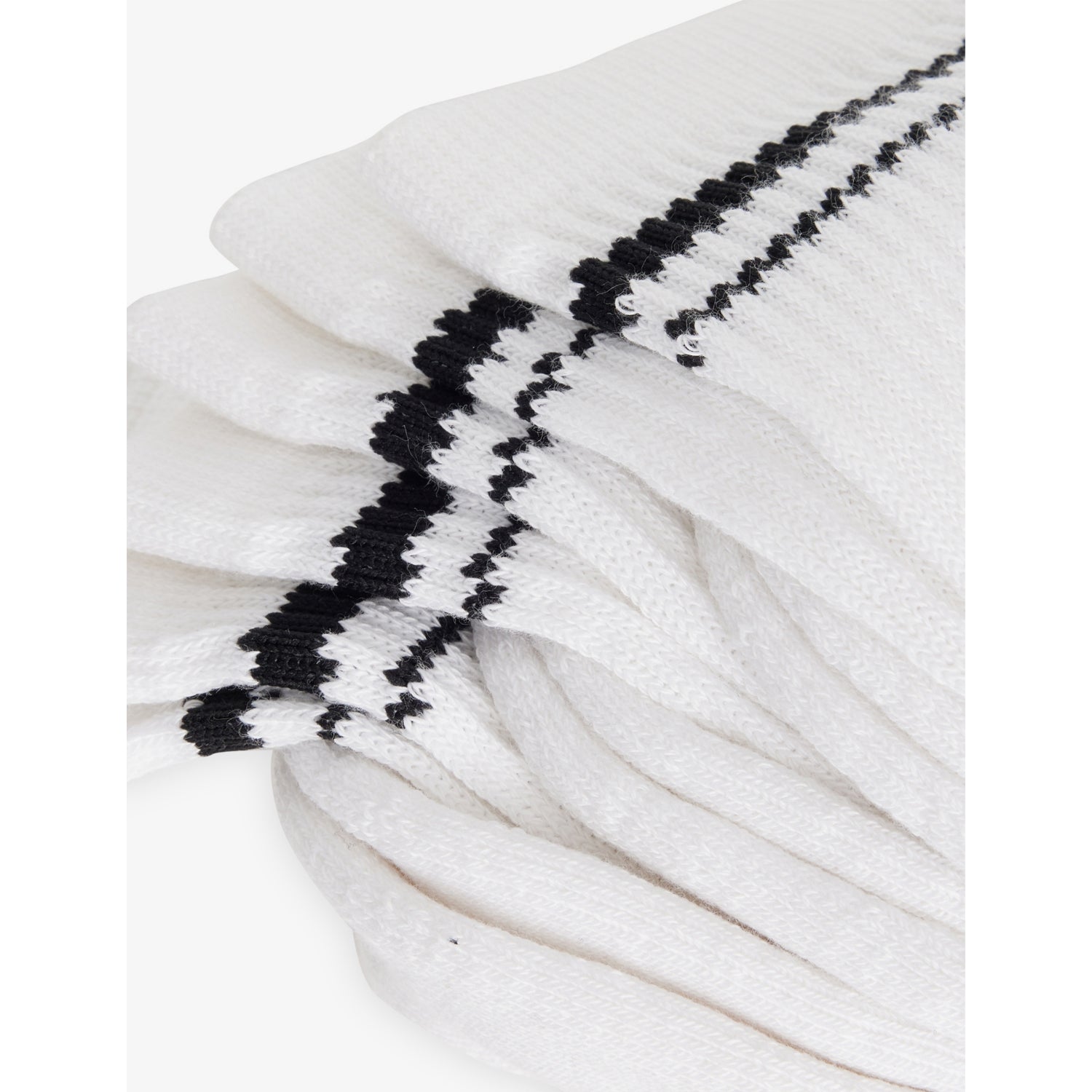Pack of three logo-embroidered cotton socks, UK version