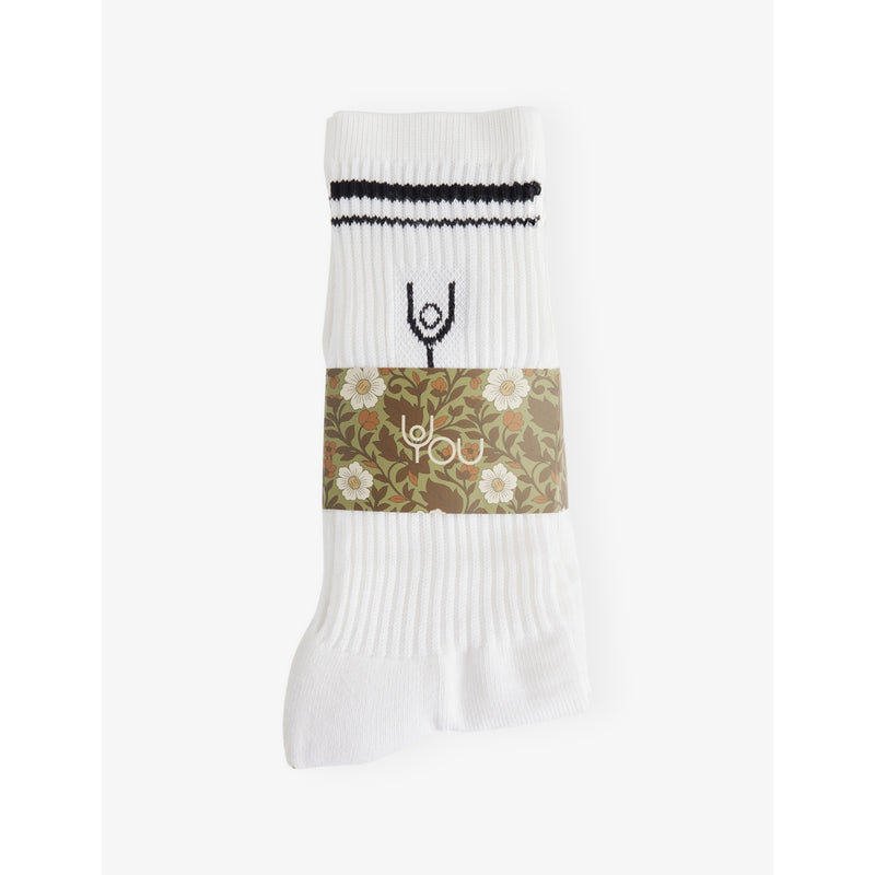 Logo-Embroidered Pack-of-Three Cotton Socks - BARLEY