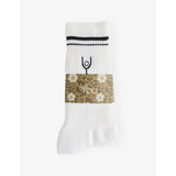 Logo-Embroidered Pack-of-Three Cotton Socks - BARLEY