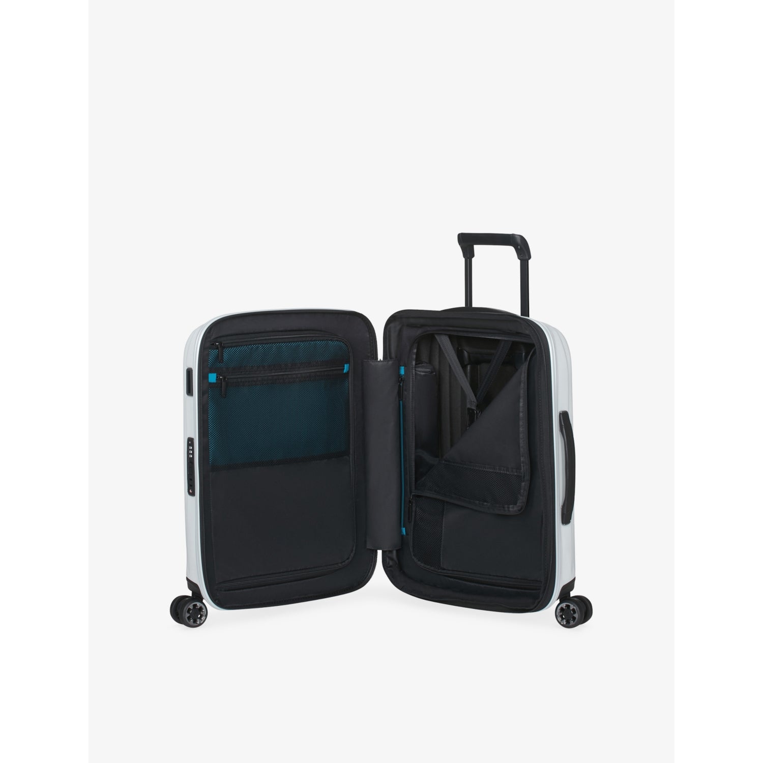 Samsonite Nexis spinner suitcase 55cm expandable hard shell - British product