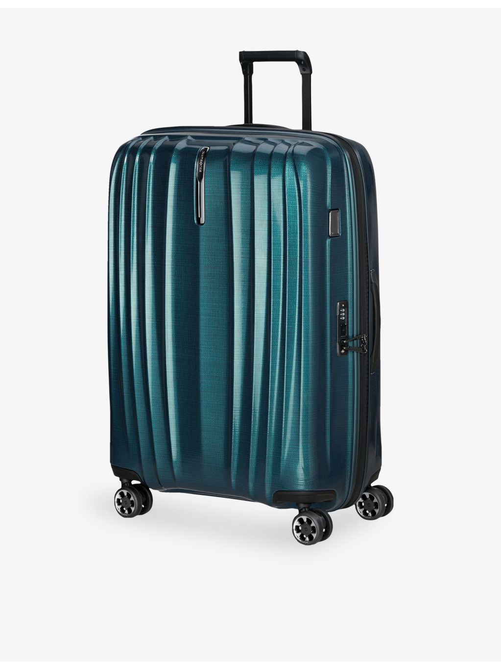 Samsonite Nexis hard-shell suitcase 76cm, imported from the UK