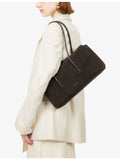 DeMellier Stockholm suede shoulder bag, imported from the UK