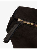 DeMellier Stockholm suede shoulder bag, imported from the UK