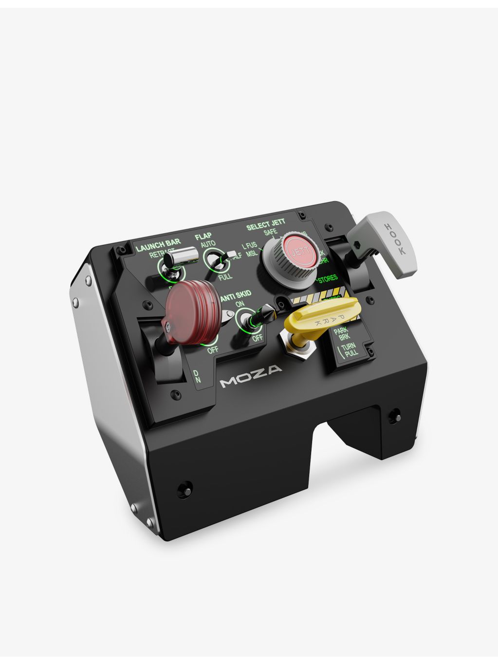 Moza Racing MTLP take-off landing panel, imported from the UK